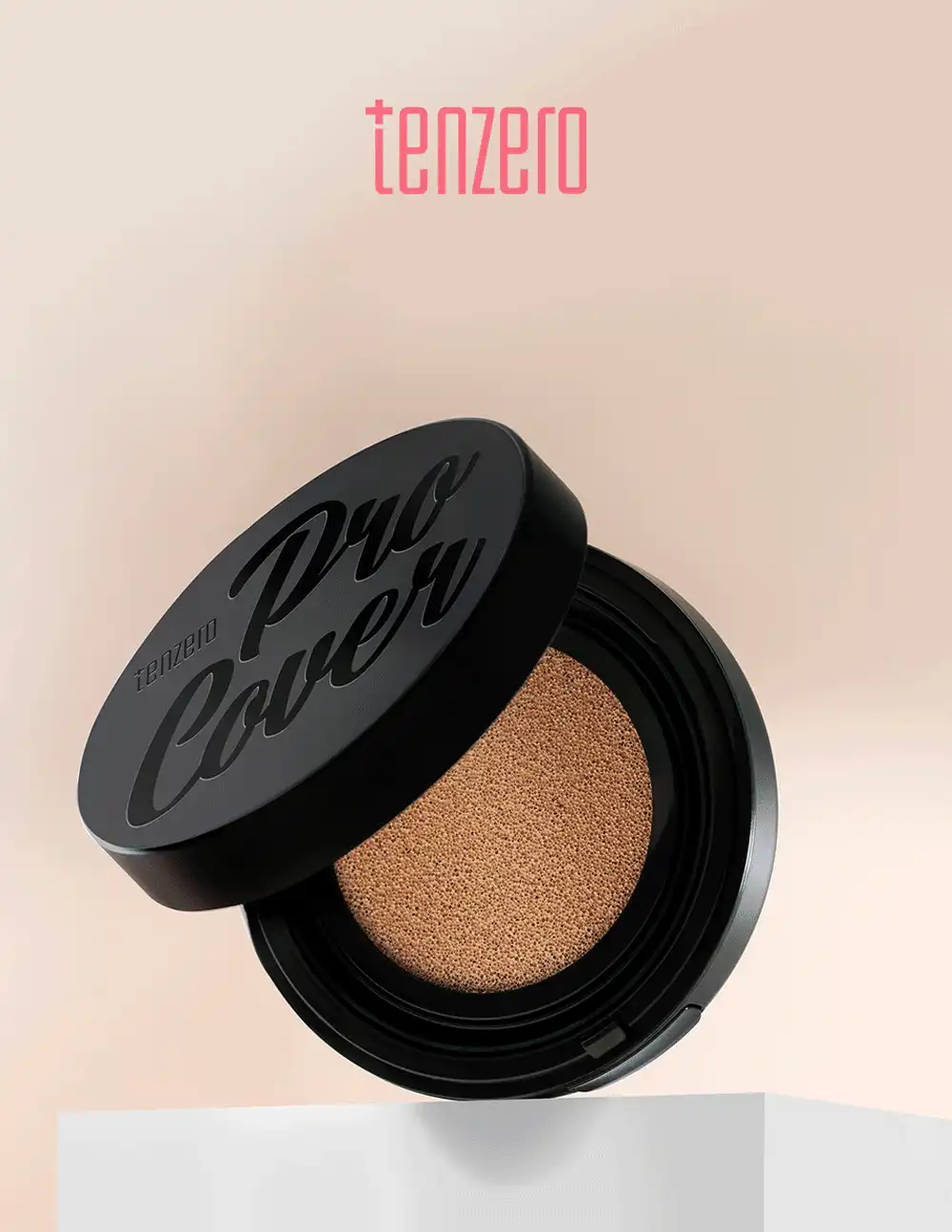 Phấn Nước Chống Nắng Nâng Tone Tenzero Pro Cover It Silk Skin Cushion SPF 50+ PA++++ 15g