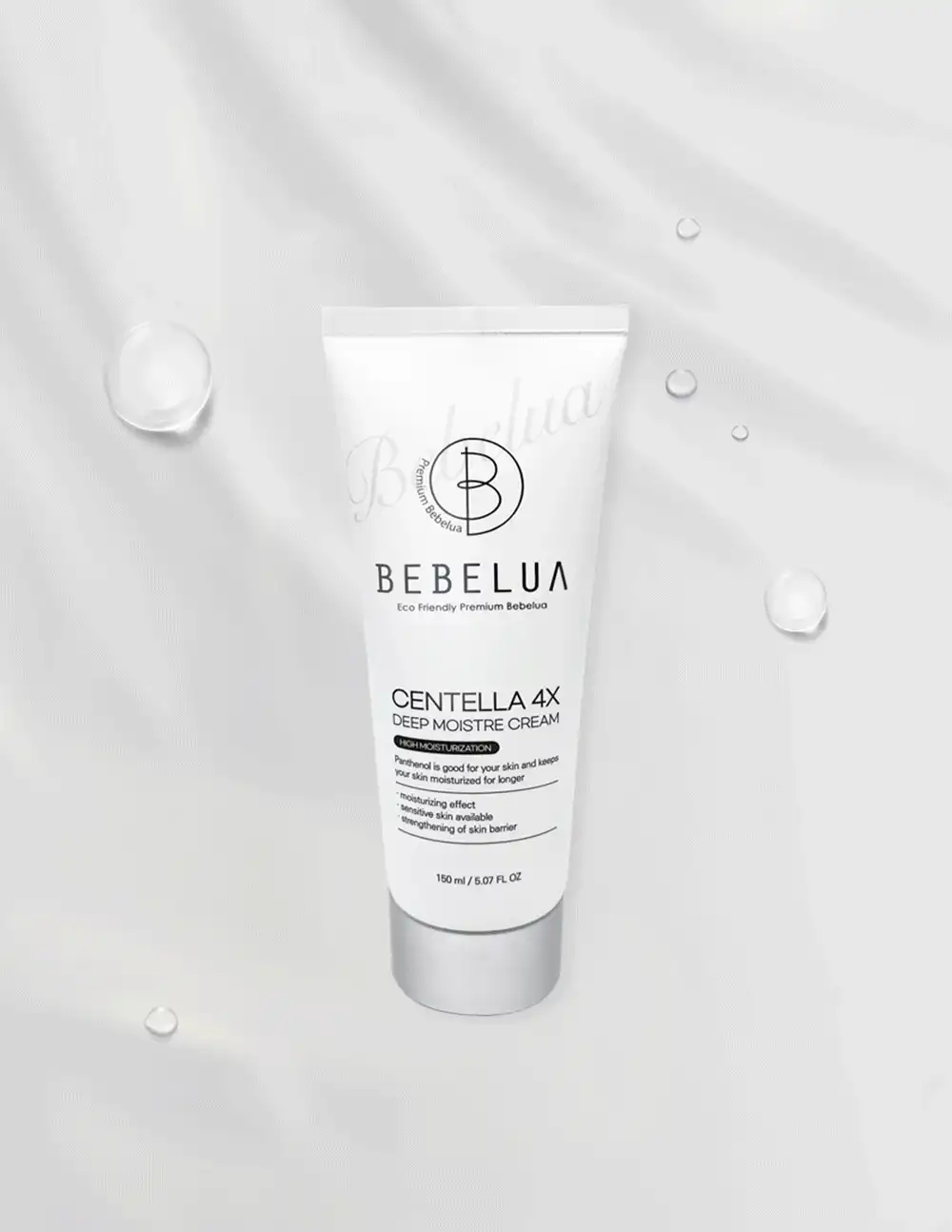 Kem Dưỡng Ẩm Toàn Diện Chuyên Sâu Cho Bé Bebelua Centella 4X 150ml